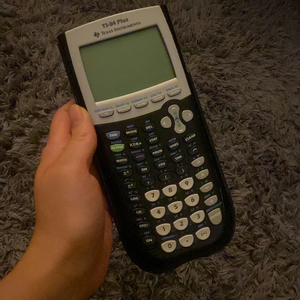 TI-84 plus Texas Instruments calculator. Great condition!